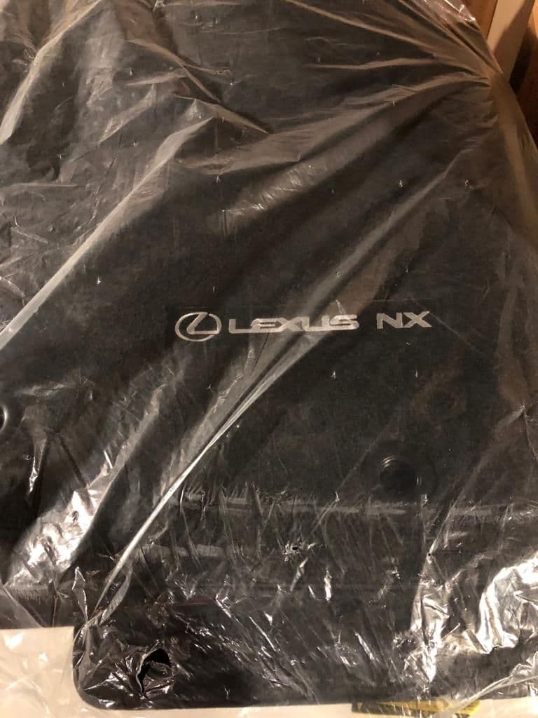 Miscellaneous - Lexux F-Sport NX mats - New - 2015 to 2019 Lexus NX300 - Ajax, ON L1T0H6, Canada