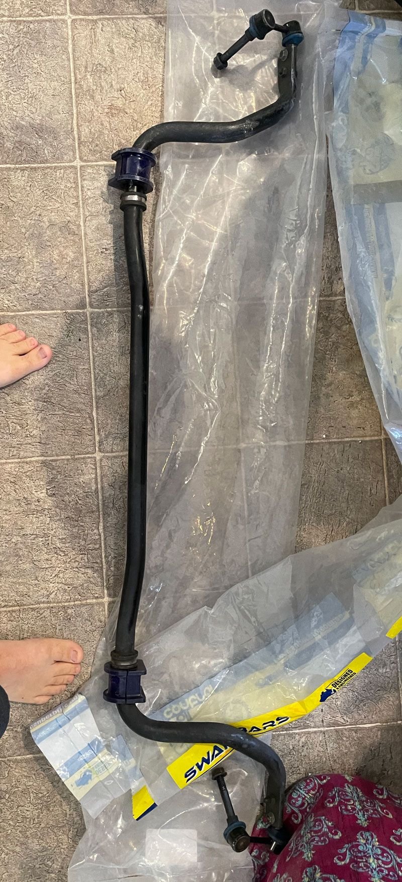 GS300/Gen2 Sway Bar Front with SuperPro bushings and OEM FRONT SWAY