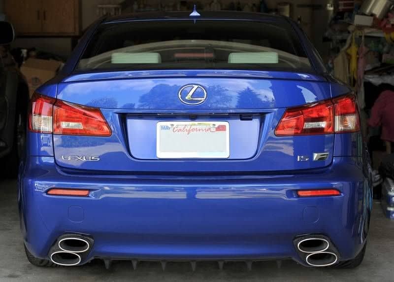 Exterior Body Parts - S4play Rear Diffuser - Matte Black - New - New - All Years Lexus IS F - 2006 to 2013 Lexus IS250 - 2006 to 2013 Lexus IS350 - Moorpark, CA 93021, United States