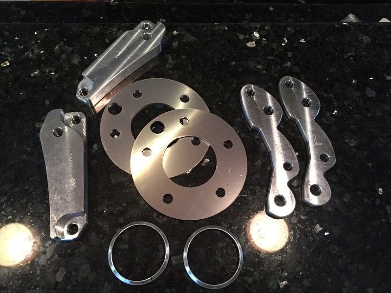 CTSV Caliper Adapter Kit Front AND Rear Supra SC300 SC400