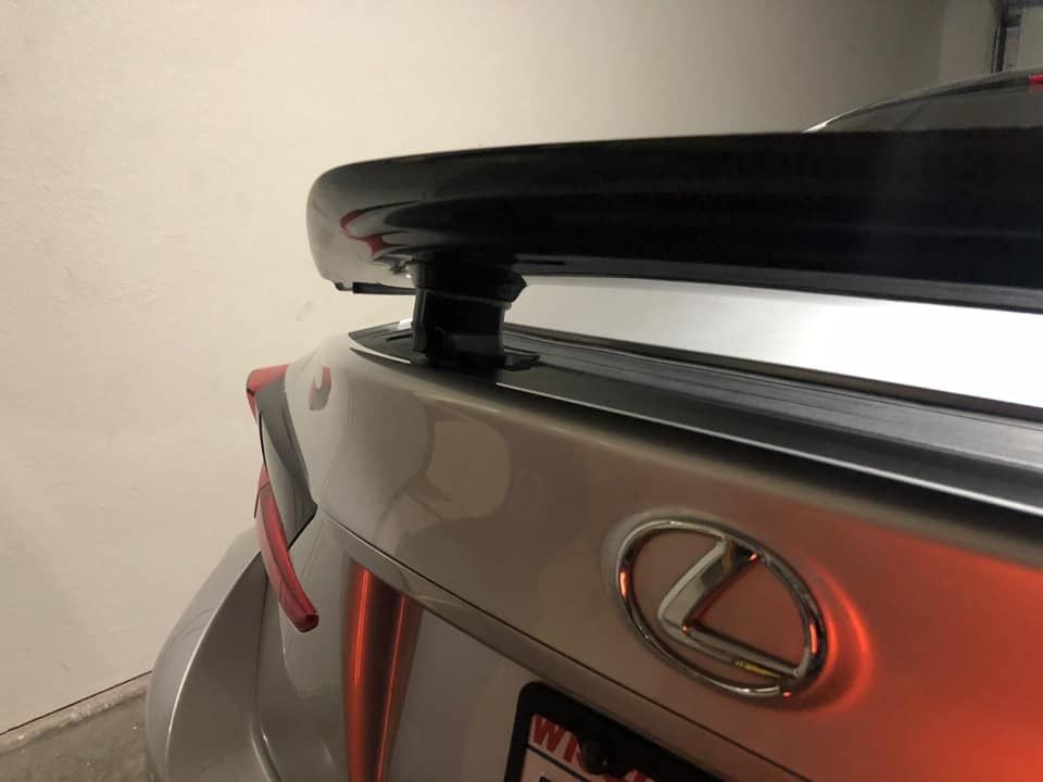 Exterior Body Parts - RCF Wing Extensions 1" and 2" - New - 2015 to 2019 Lexus RC F - Fond Du Lac, WI 54935, United States