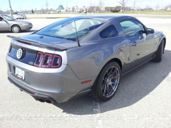 2013 Sterling Gray GT500 - Canadian Mustang Owners Club - Ford Mustang