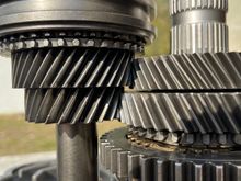 Are those gears supposed to sit more equal when assembling? 