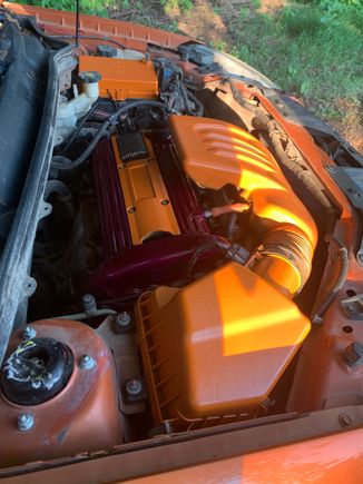 This is what she looks like rn. 
She’s bone stock motor, I plan on posting as I build.