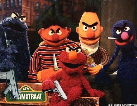 evil sesame street