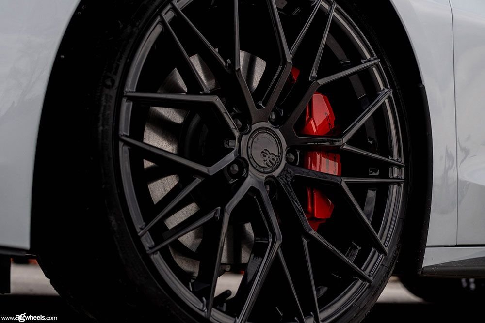 20x9.0 / 21x12.0 Avant Garde M520R for C8 Corvette Dark Graphite Metallic