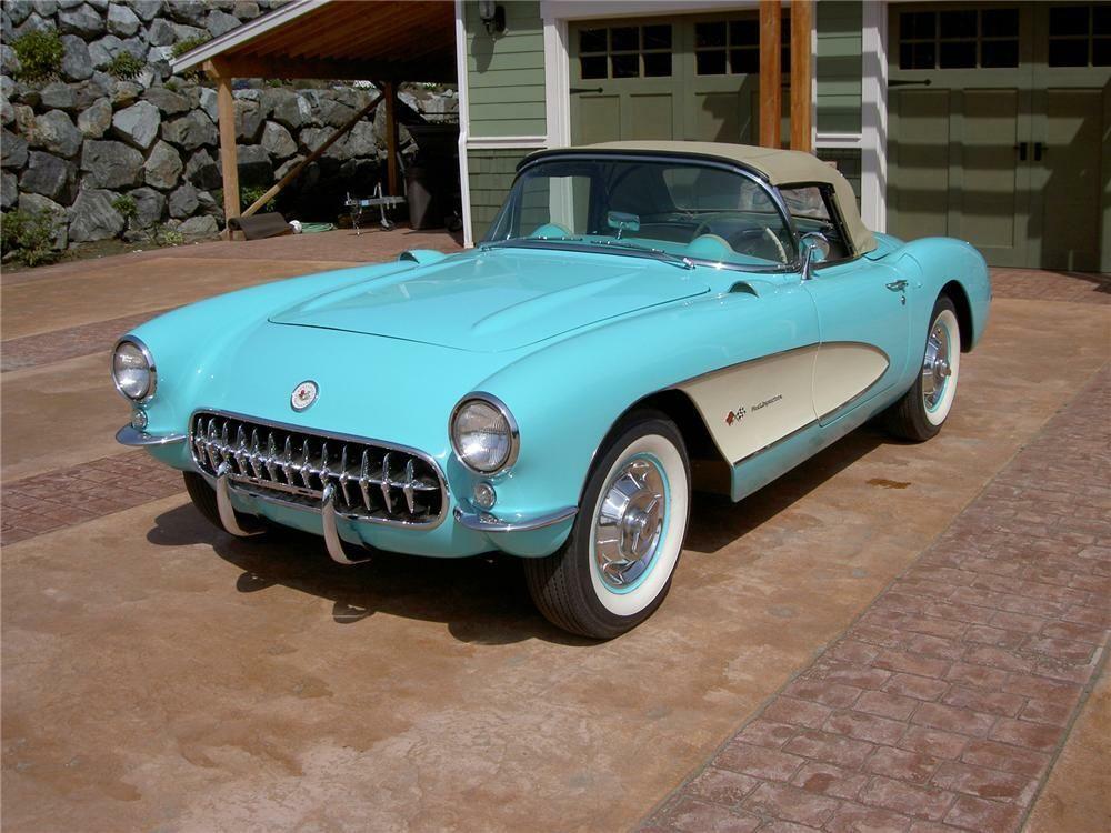 FS (For Sale) 1957 Corvette Convertible Fuelie- Cascade Green ...