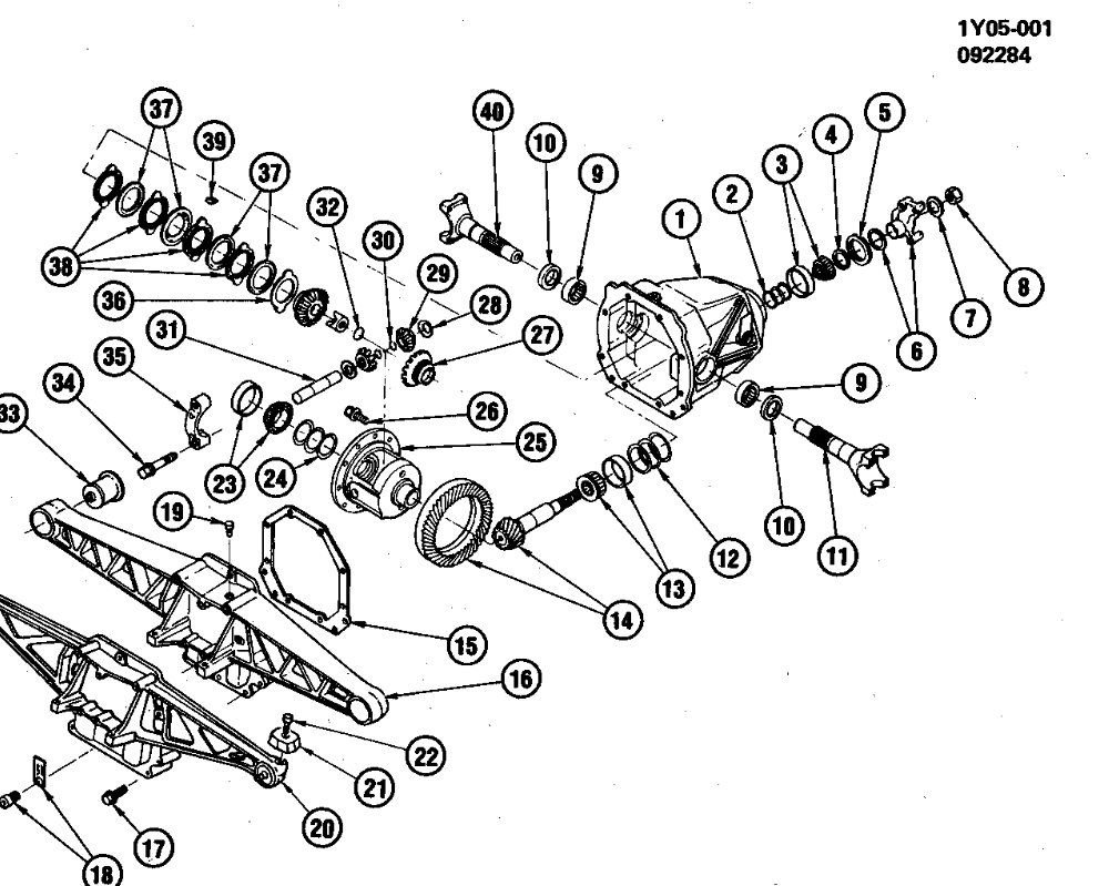 Differential Swap Parts List CorvetteForum Chevrolet Corvette Forum