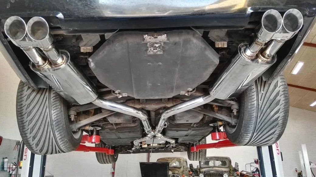 OBX exhaust installed... CorvetteForum Chevrolet Corvette Forum
