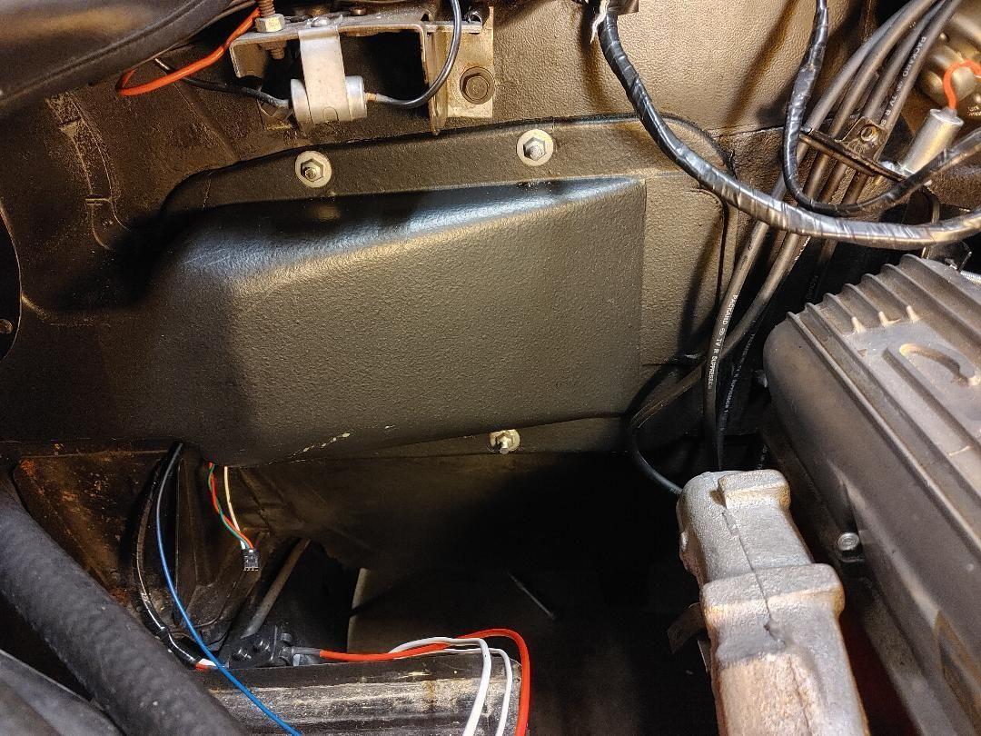 C2 Vintage Air Evaporator/heater install before or after dash install