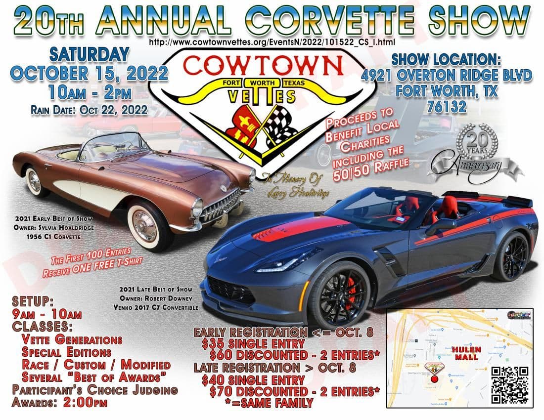 Fort Worth Car Show CorvetteForum Chevrolet Corvette Forum Discussion