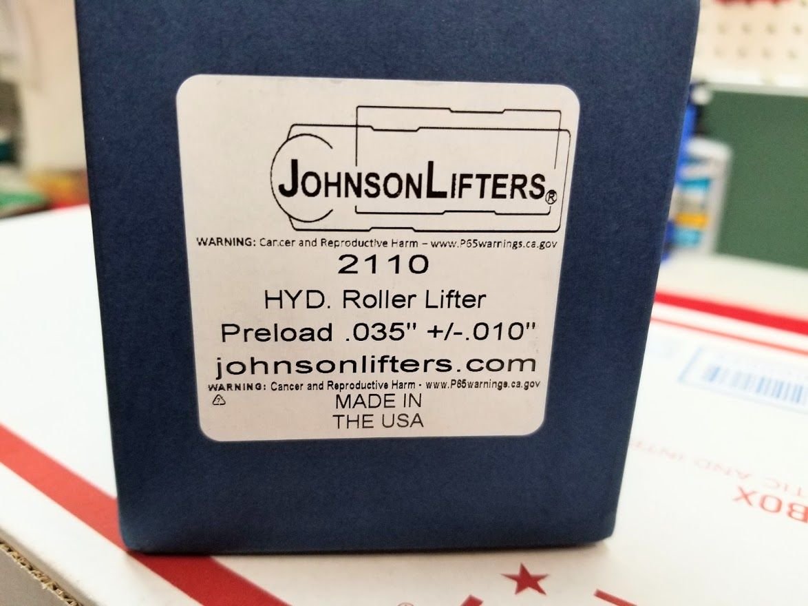 FS (For Sale) Johnson 2110 Lifters New in the box CorvetteForum
