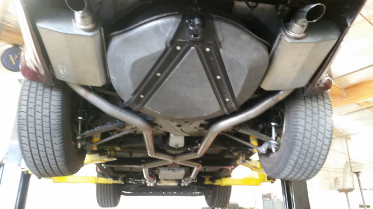 True Dual Exhaust 1982 Crossfire CorvetteForum Chevrolet Corvette