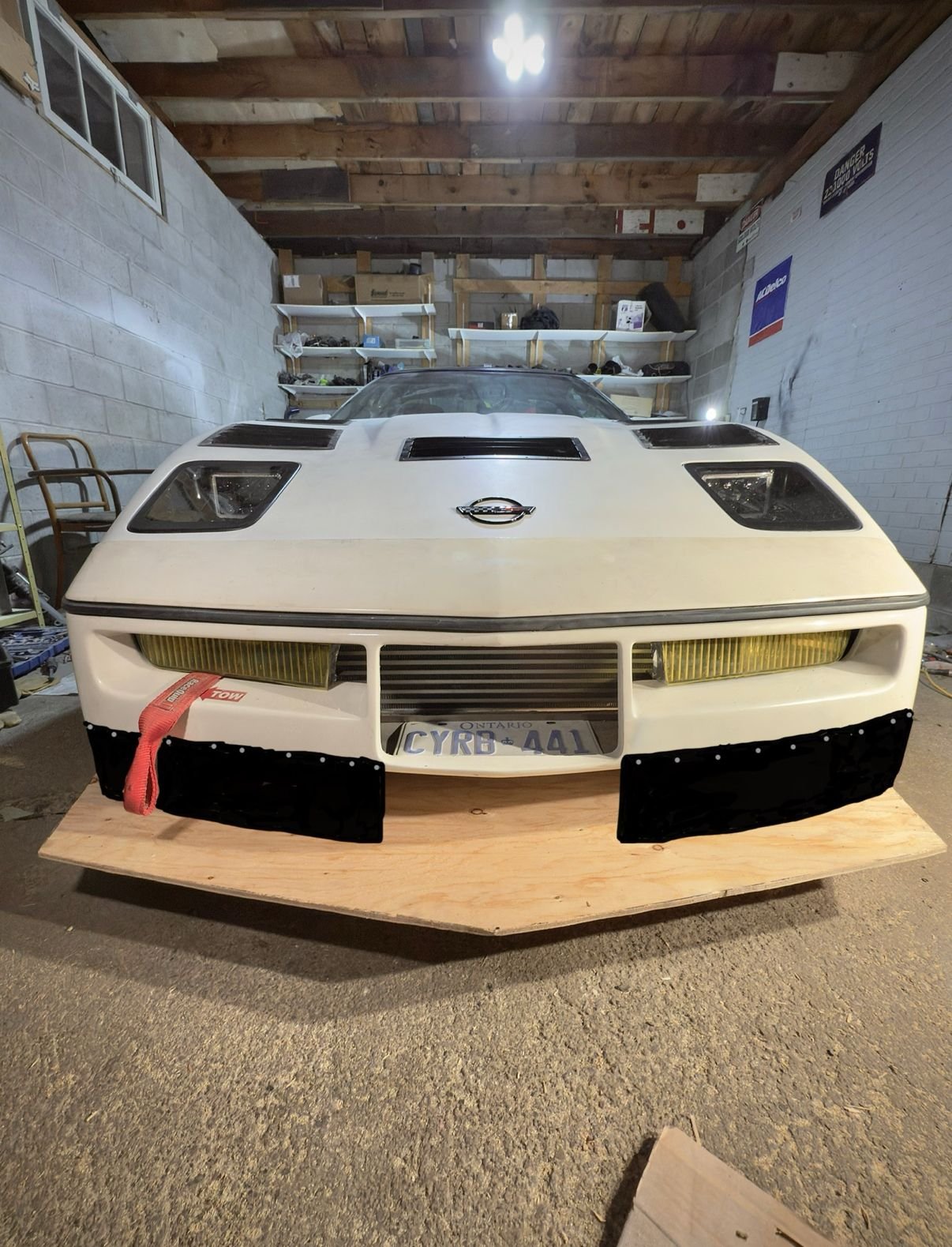 Air dam comes in Friday. This is how it�ll look