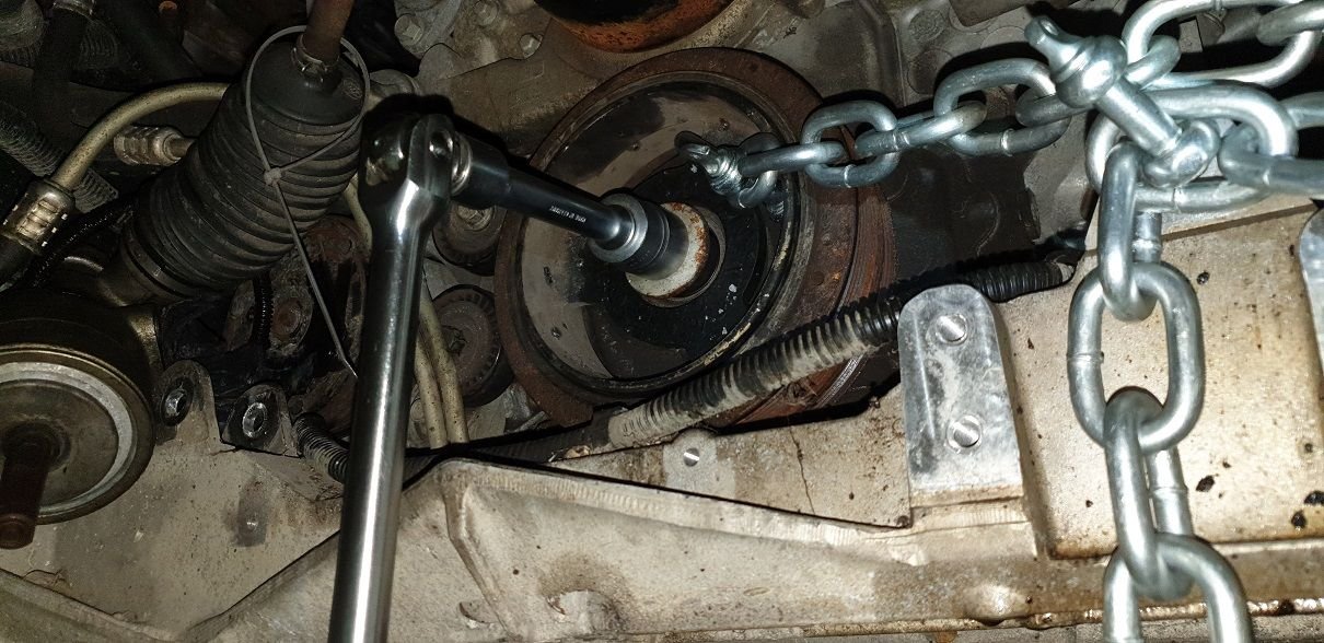 Harmonic Balancer EASY take off CorvetteForum Chevrolet Corvette