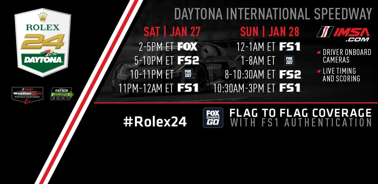 Rolex 24 at Daytona Race info
