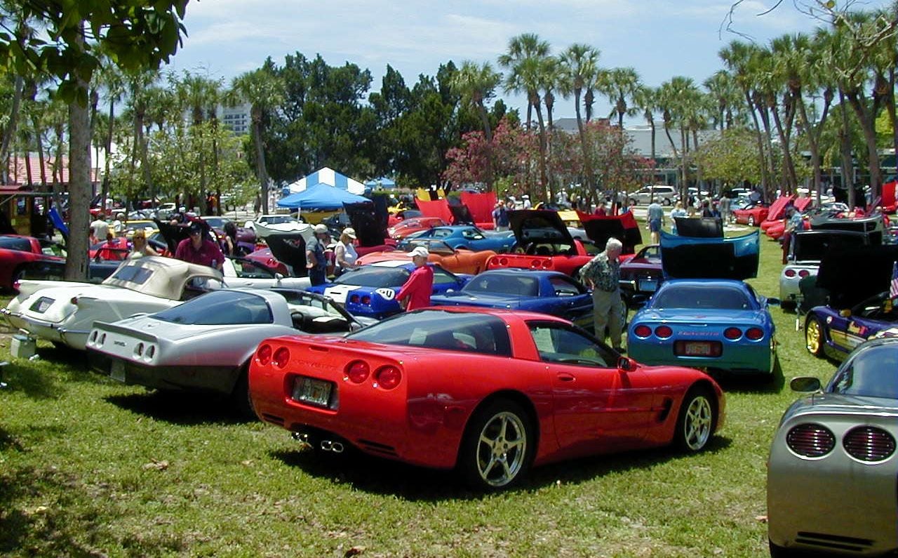 2022 Corvettes on The Circle St. Armand's Circle/Sarasota, FL