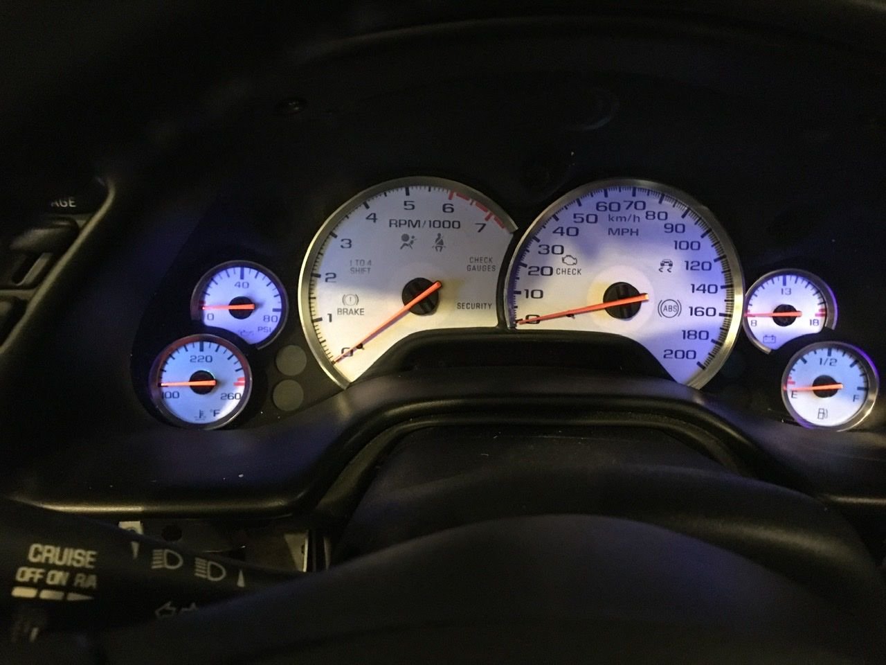 Instrument Cluster Exchange. CorvetteForum Chevrolet Corvette Forum