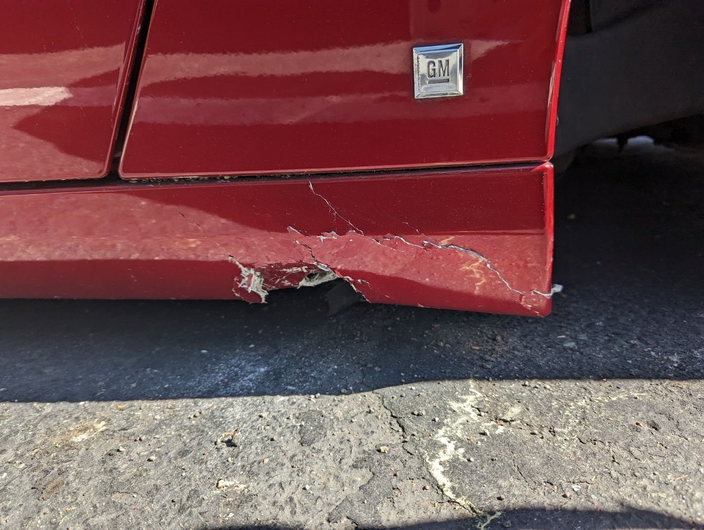 Need help assessing the rocker panel damage CorvetteForum Chevrolet