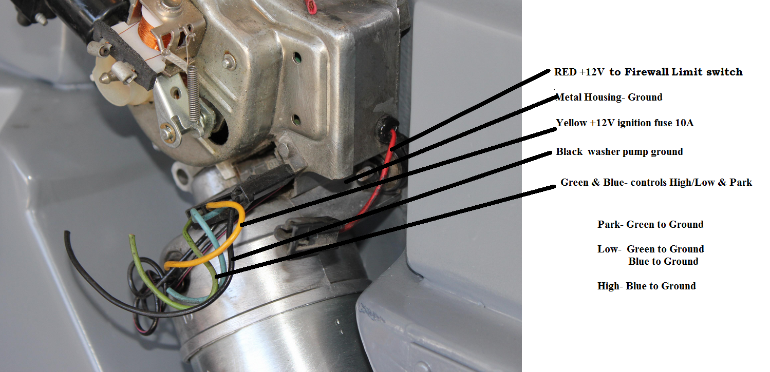 1970 Gm Wiper Motor Wiring