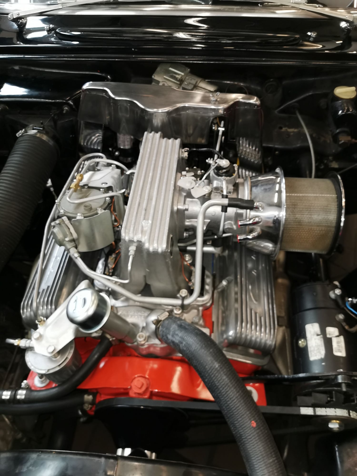 C1 '57 FI Engine 
