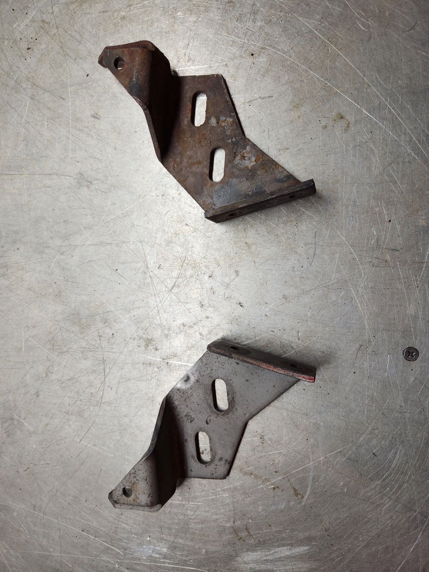 FS (For Sale) 1953 to 1955 Soft top mounting brackets CorvetteForum