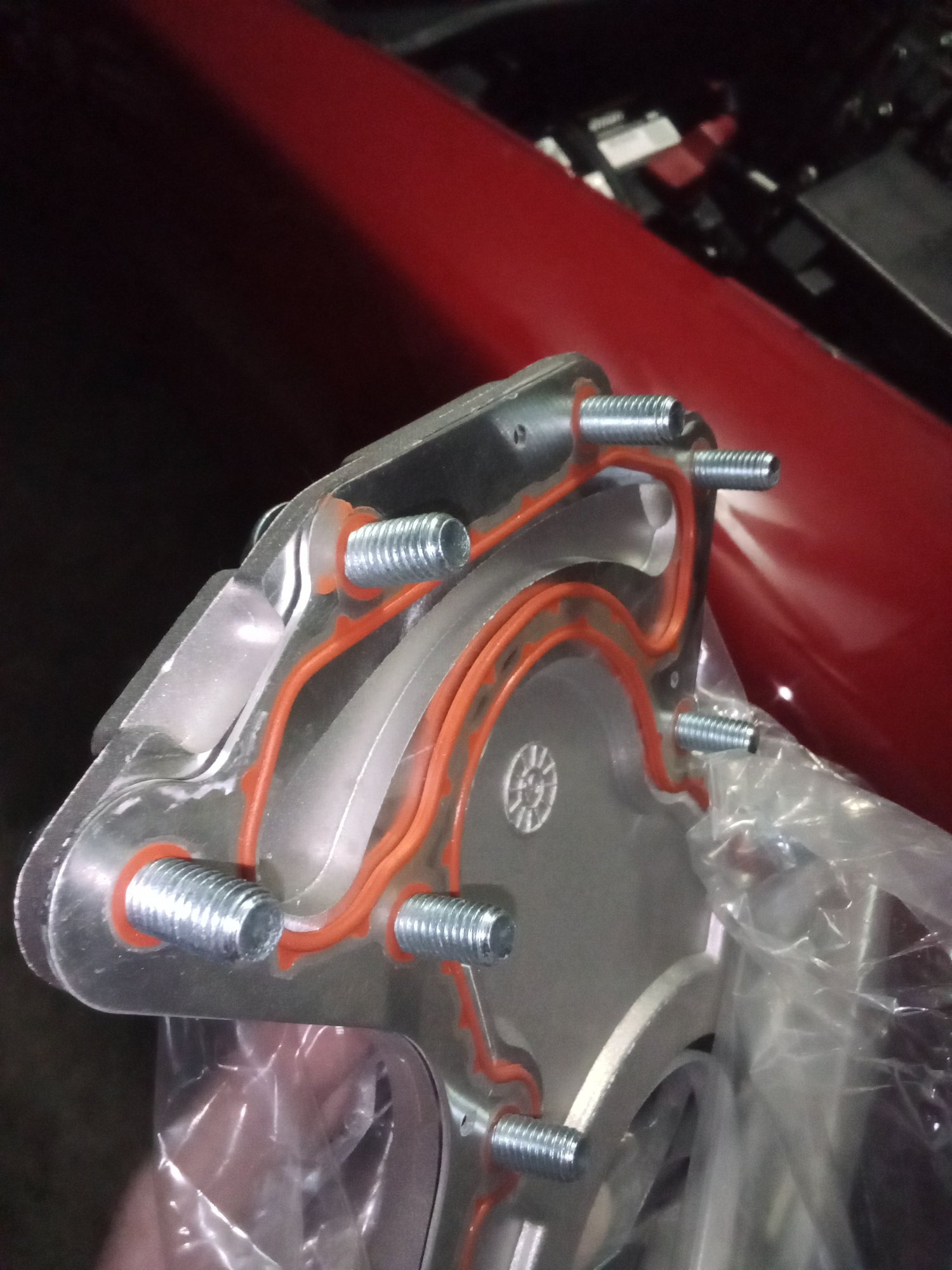 Replaced valley cover gasket, still leaks? CorvetteForum Chevrolet