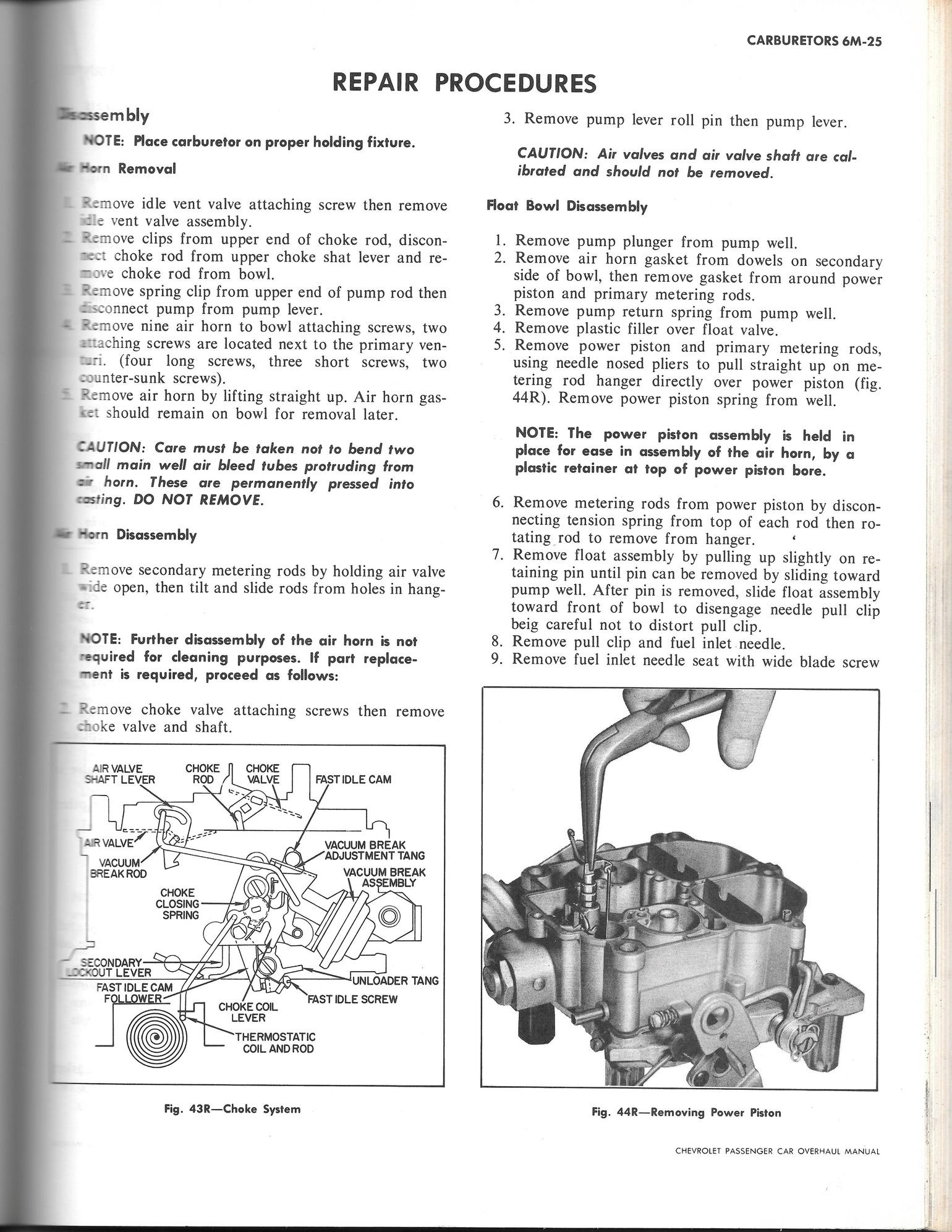 Rochester QJet Choke Adjustment CorvetteForum Chevrolet Corvette