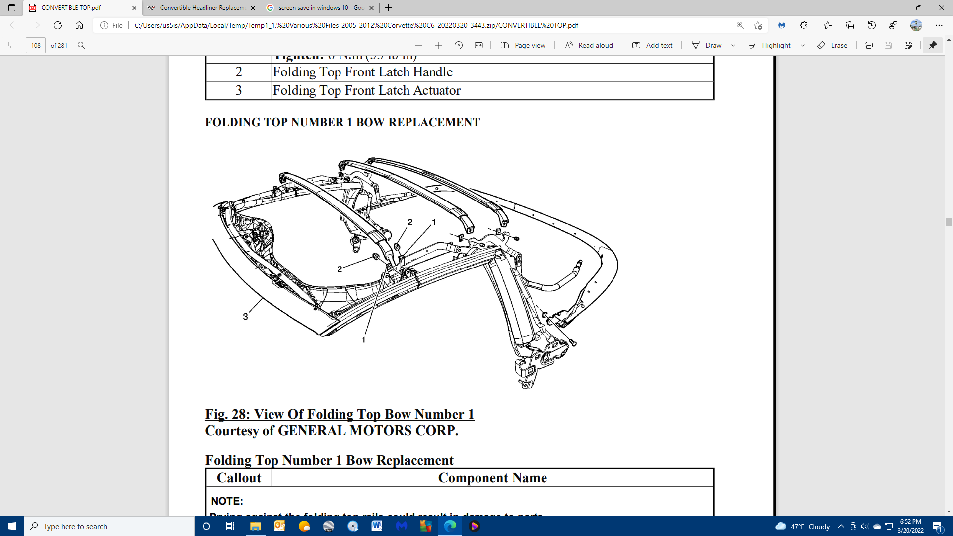 Convertible Headliner Replacement Instructions CorvetteForum Chevrolet Corvette Forum Discussion