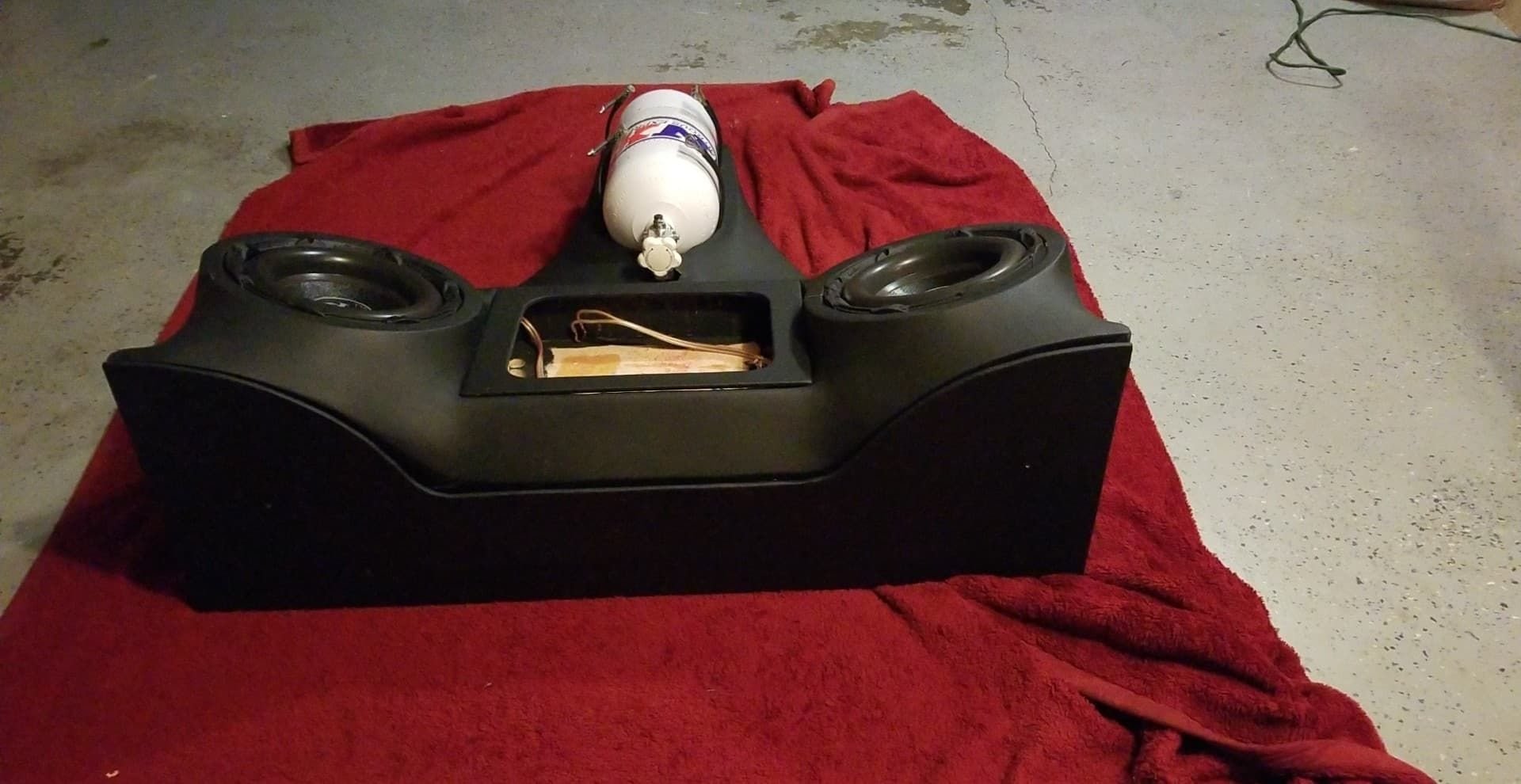 FS (For Sale) Custom sub/amp/nitrous rear enclosure CorvetteForum