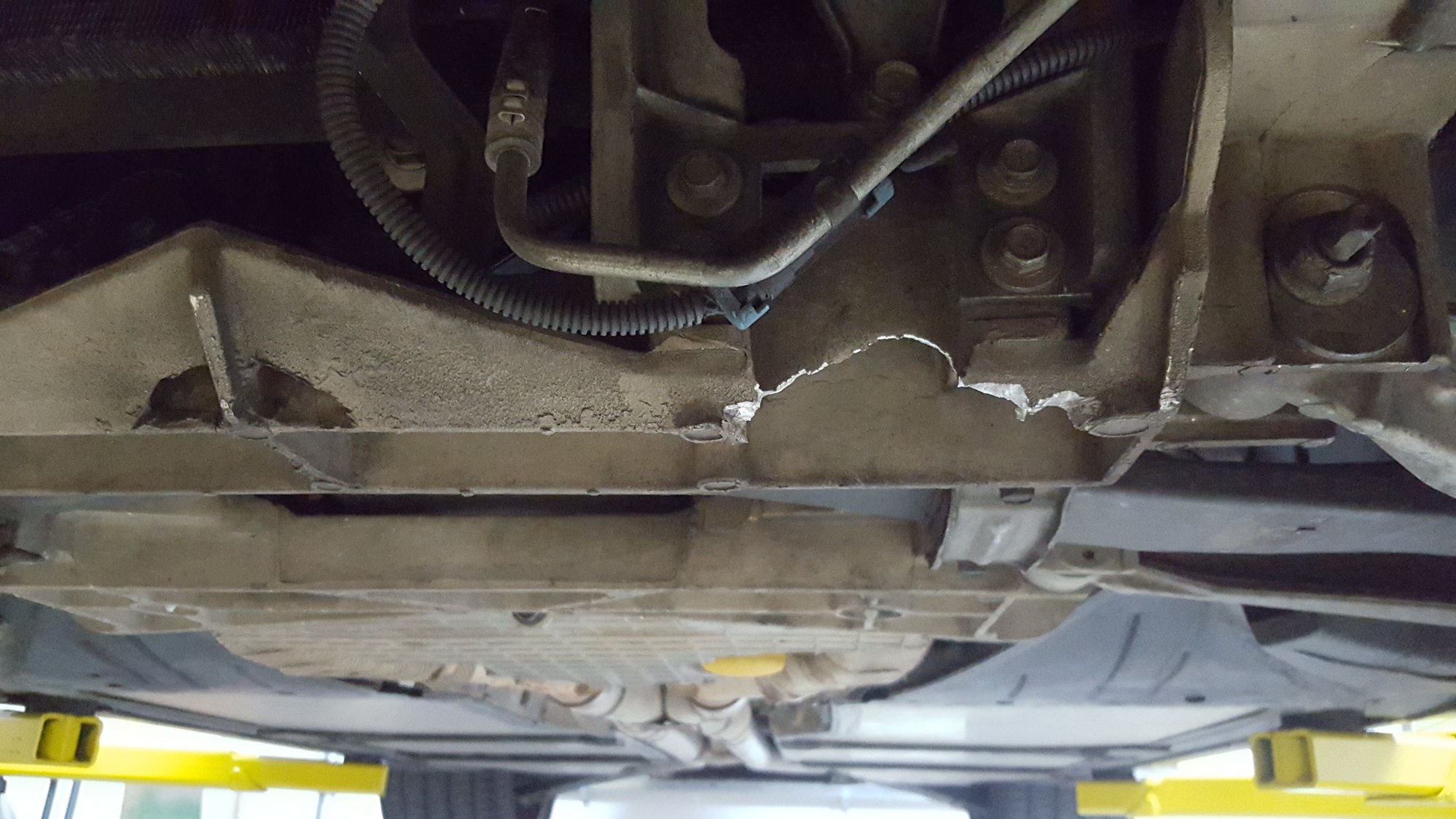 Cracked Engine Cradle Now What? CorvetteForum Chevrolet Corvette