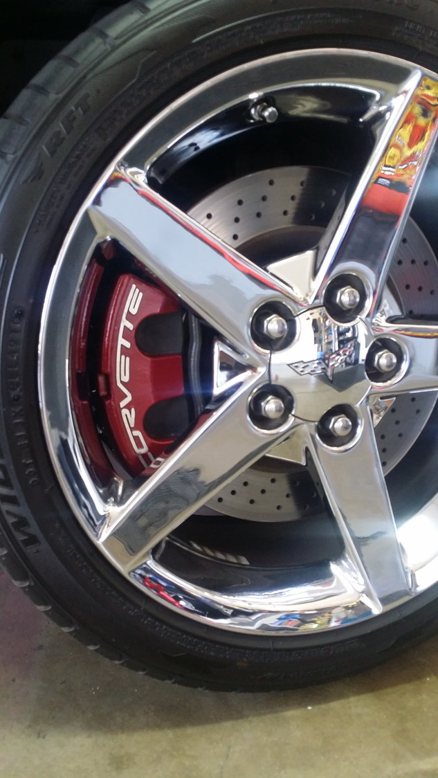 Polishing factory aluminum wheels - CorvetteForum - Chevrolet