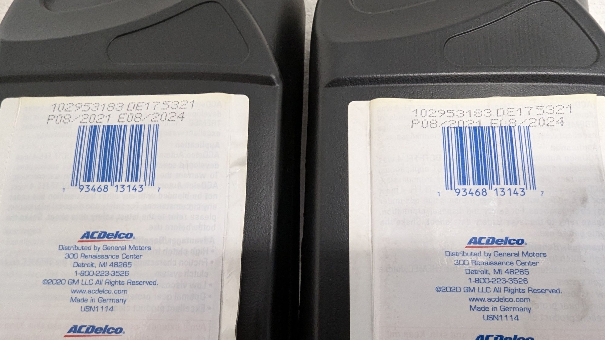 メンテナンス ACDelco DCTF FFL-4 DCT fluid life/change - MidEngineCorvetteForum.com