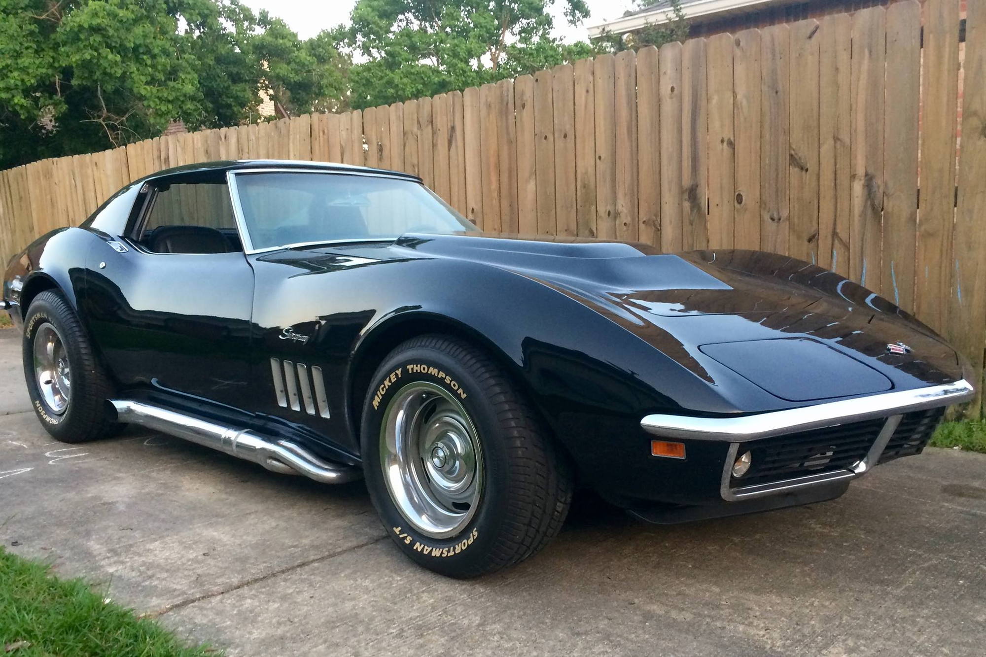 FS (For Sale) 1969 Black on black older restomod build - CorvetteForum ...