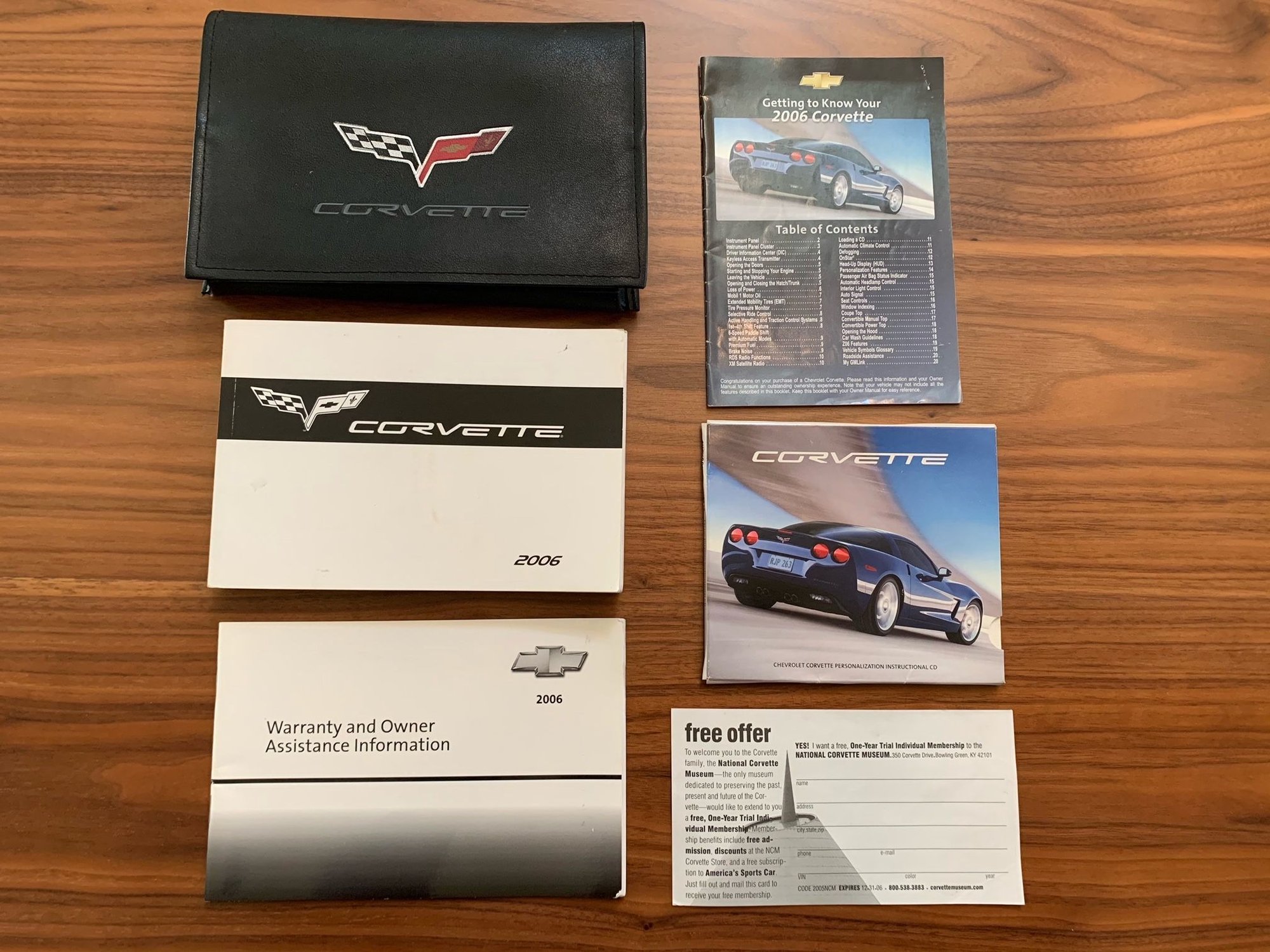 FS (For Sale) 2006 Owners Manual Set CorvetteForum Chevrolet