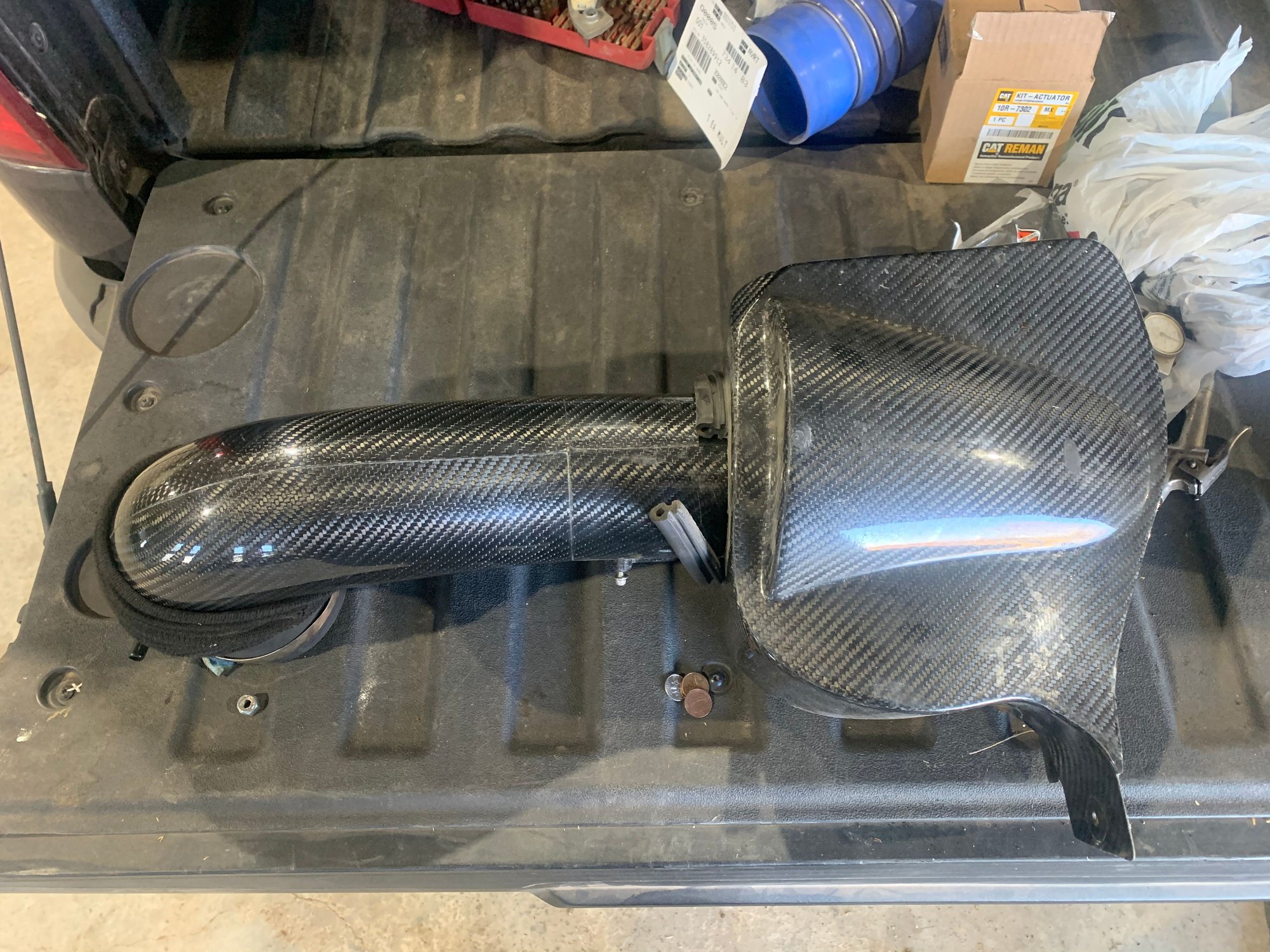 FS (For Sale) carbon fiber Halltech intake with sock CorvetteForum Chevrolet Corvette Forum