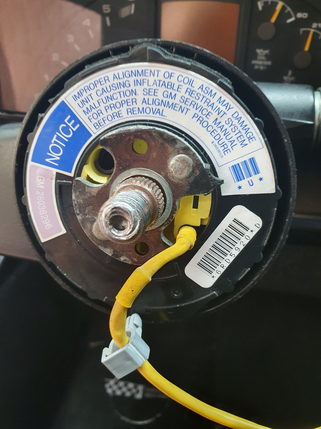 96 C4 steering column disassembly. - CorvetteForum - Chevrolet Corvette