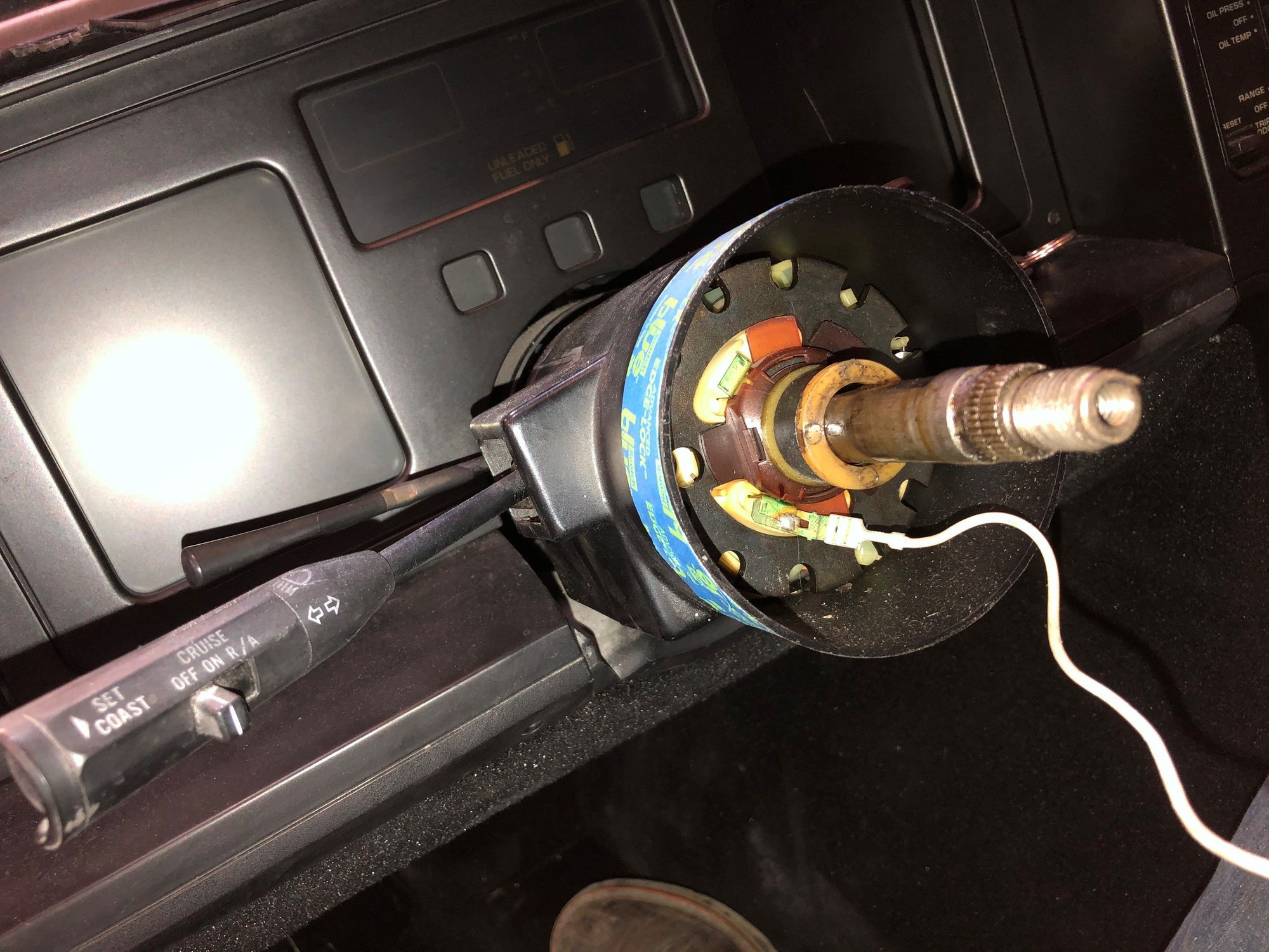 Early C4 Corvette Loose Steering Column Teardown Guide