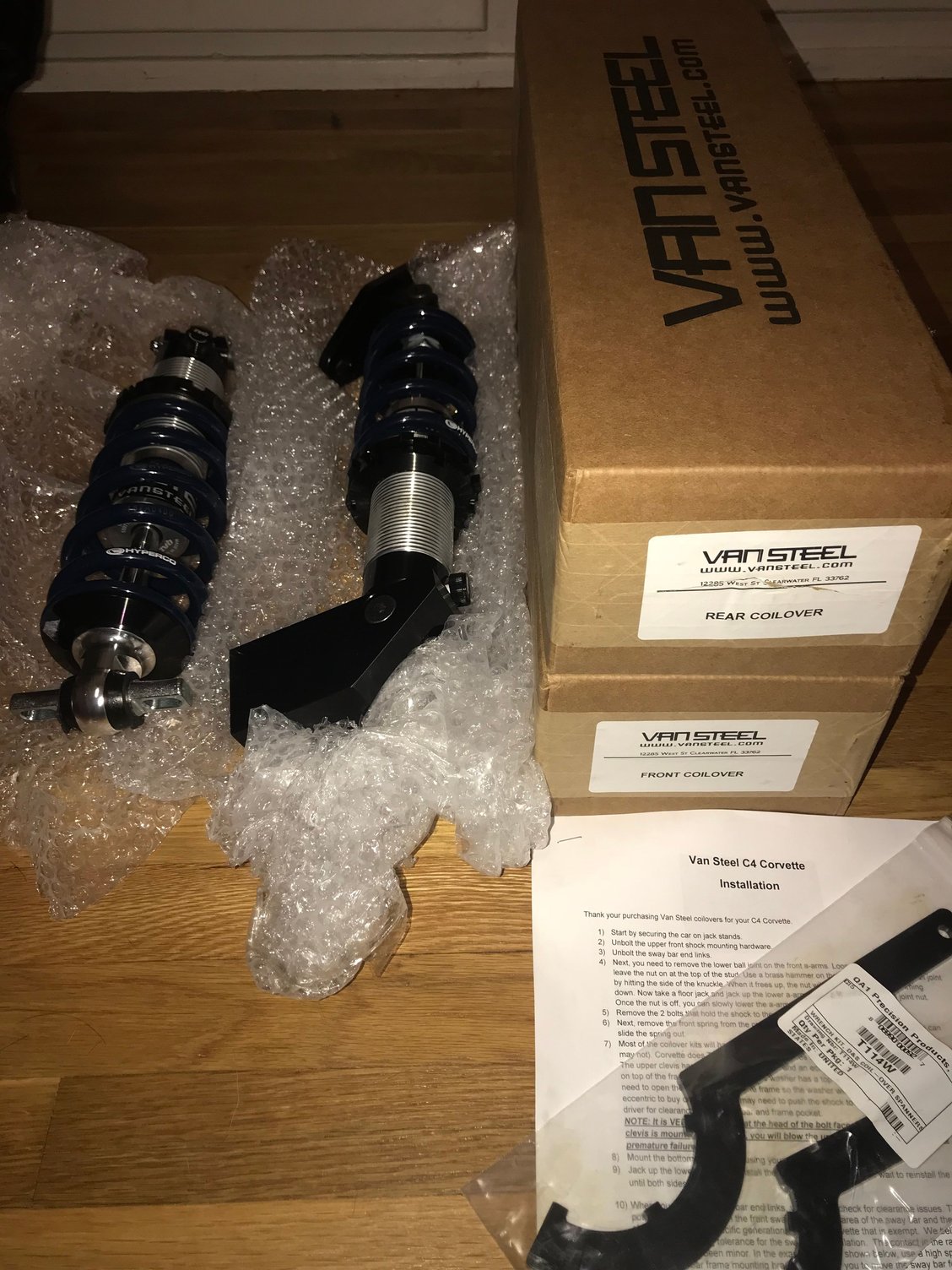 FS C4 QA1 Coilover Suspension Kit. (BRAND NEW) CorvetteForum