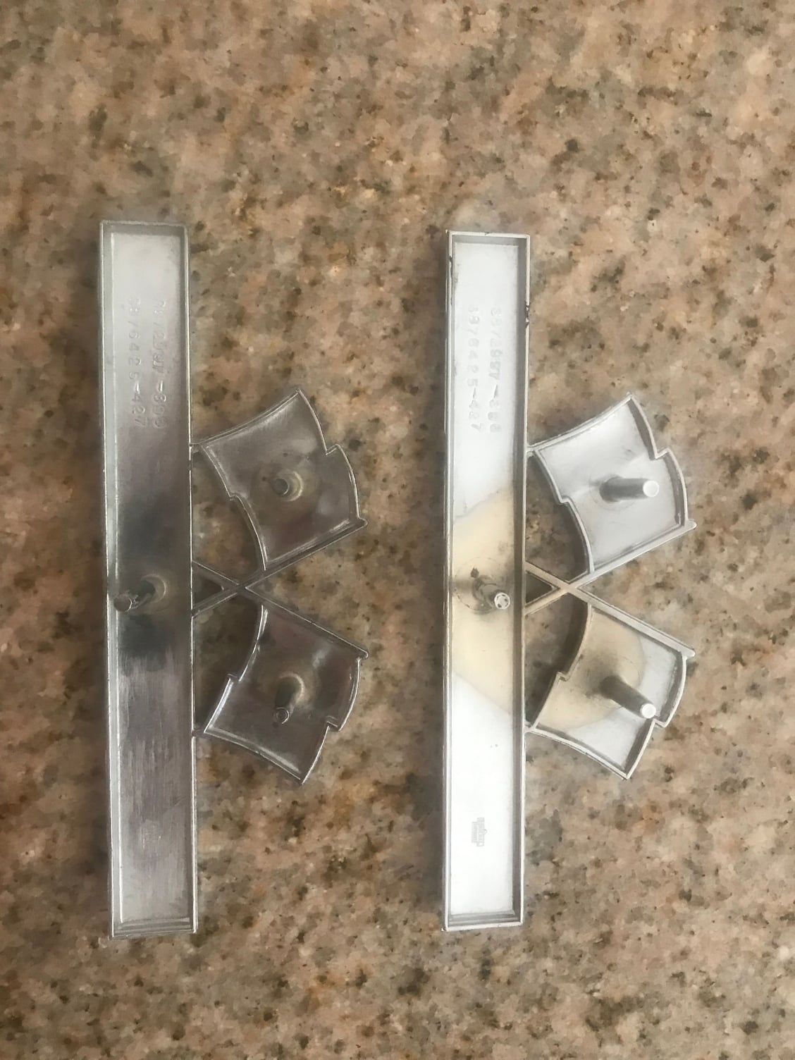 FS (For Sale) 1965 Fuel Injection emblems and 1965 396 crossflags for ...