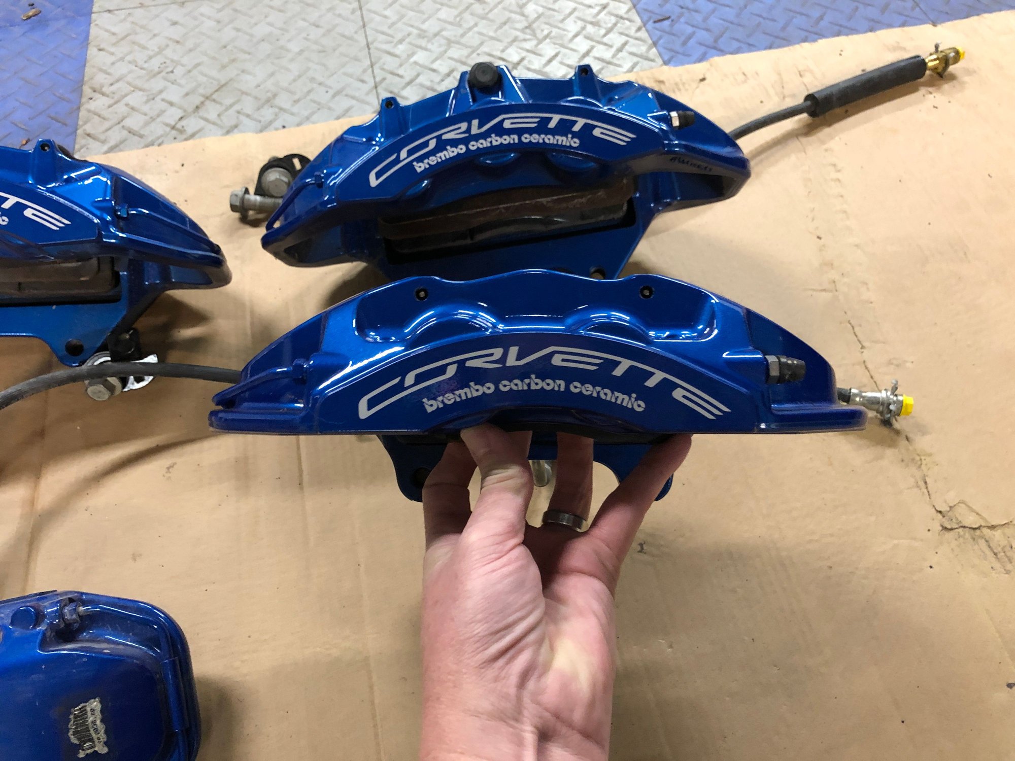 FS (For Sale) Complete C7 ZR1 Carbon Ceramic Brake Kit CorvetteForum