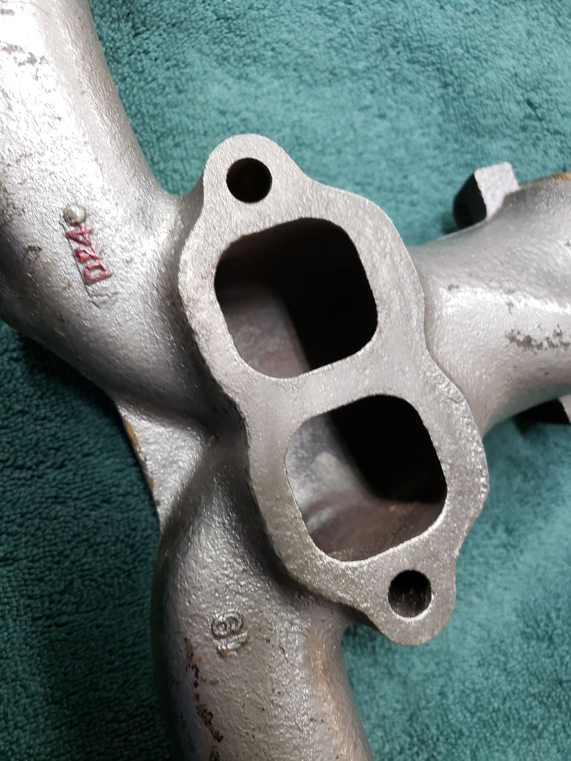 C2 Exhaust Manifold date codes CorvetteForum Chevrolet Corvette