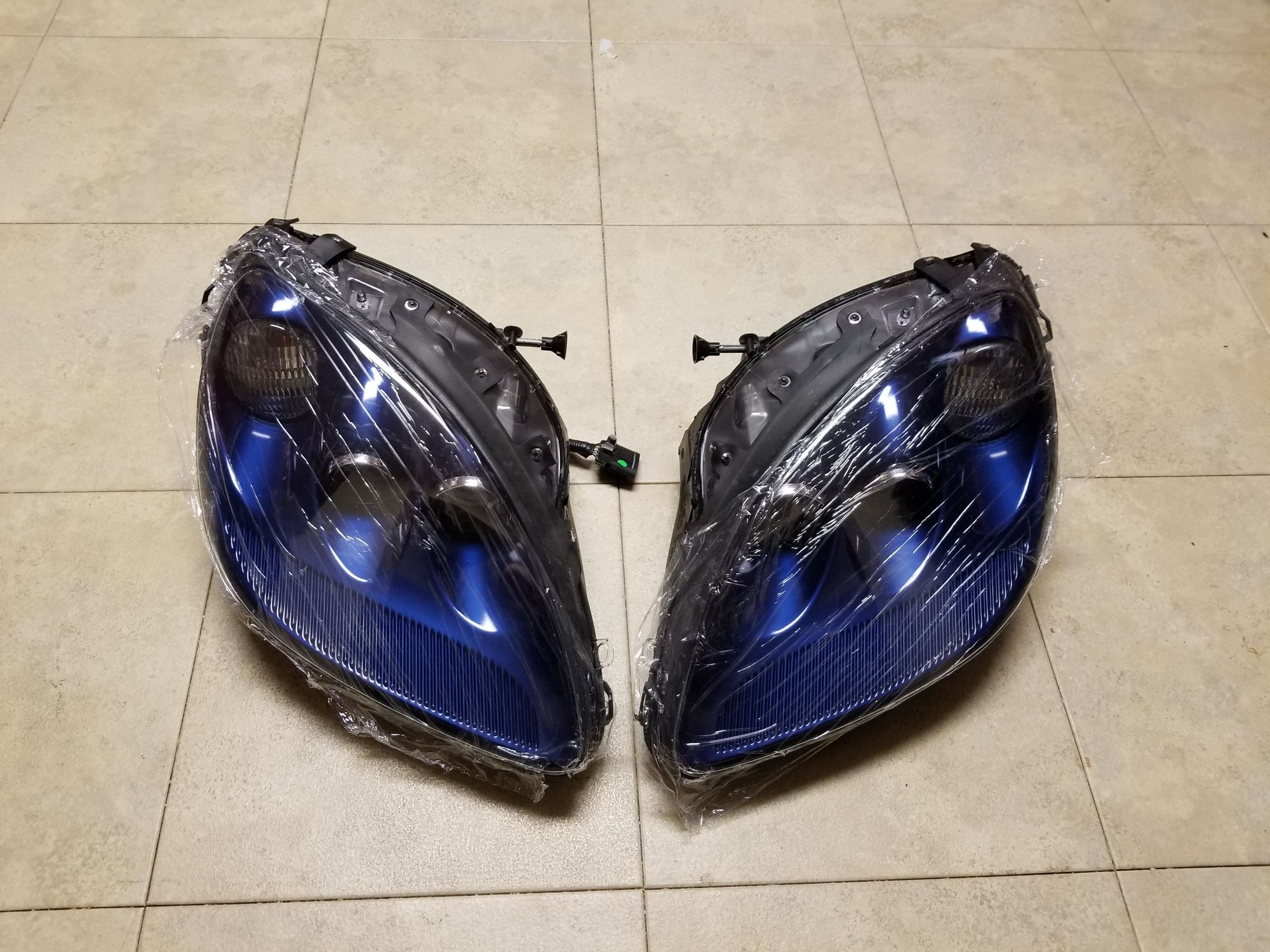FS (For Sale) Le Mans Blue C6 headlights (L & R) rebuilt full assemblies CorvetteForum