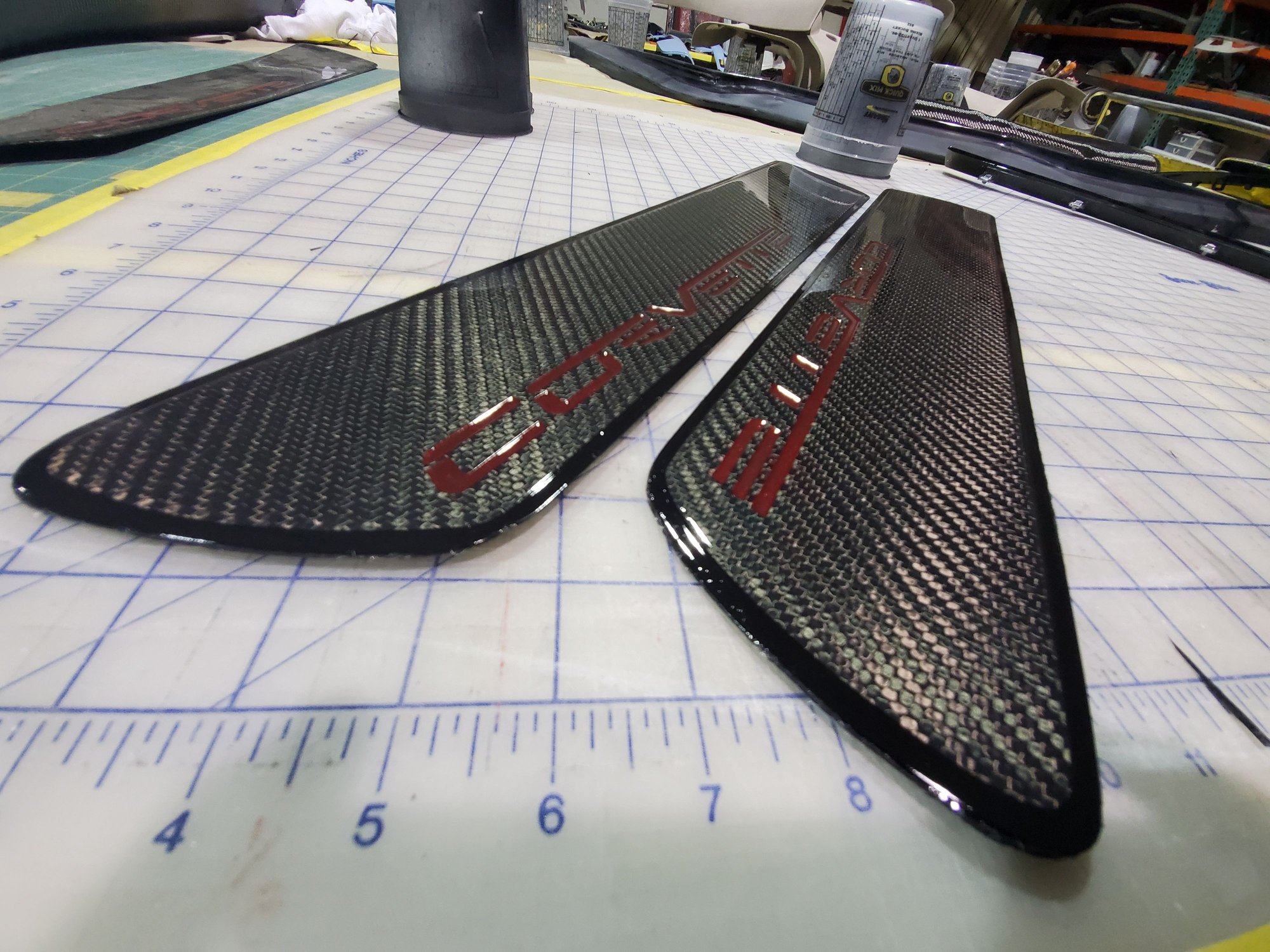 Carbon Fiber Door Sills (Custom Color Options Available