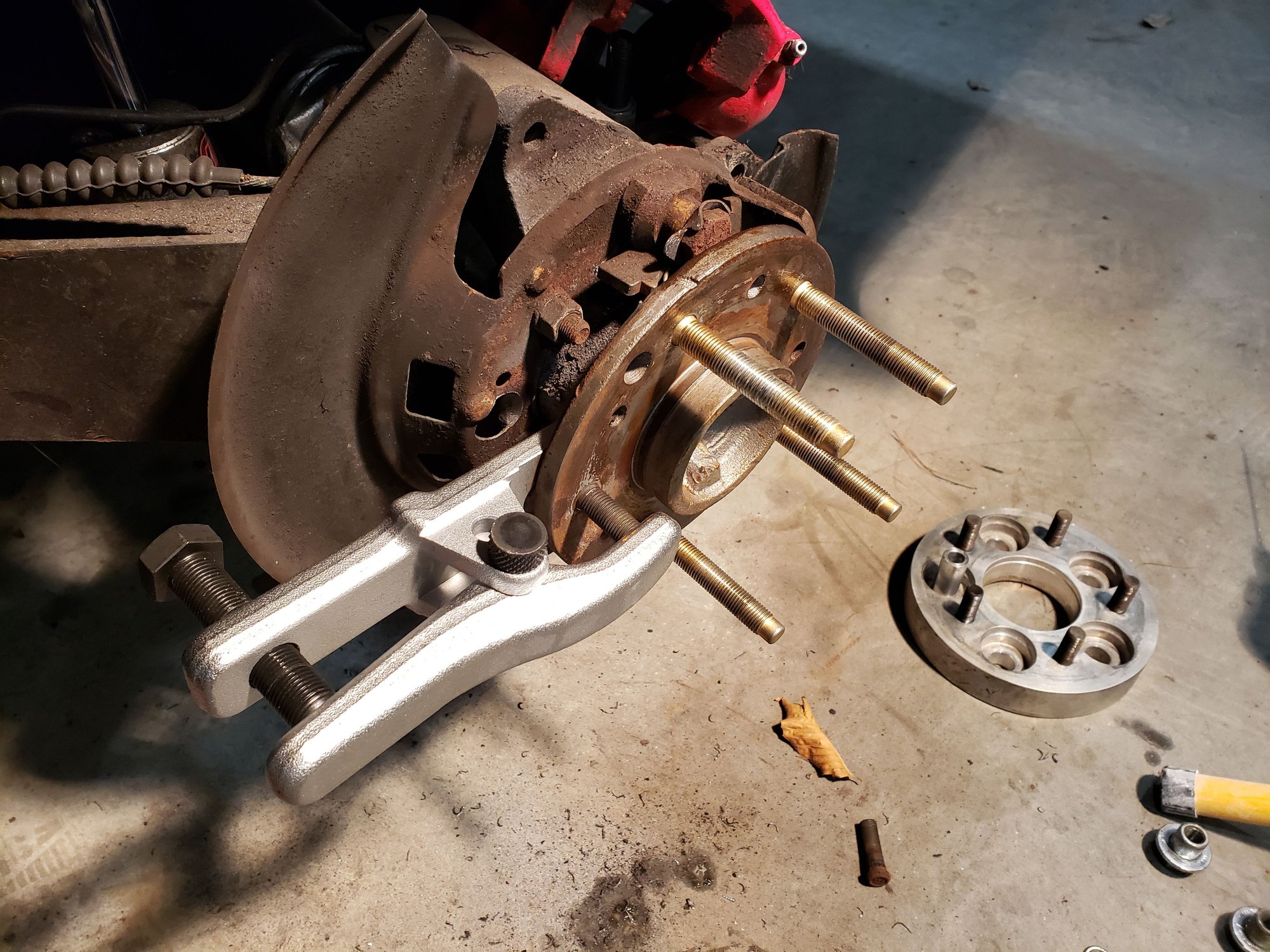 Longer Rear Wheel Studs Install Question CorvetteForum Chevrolet
