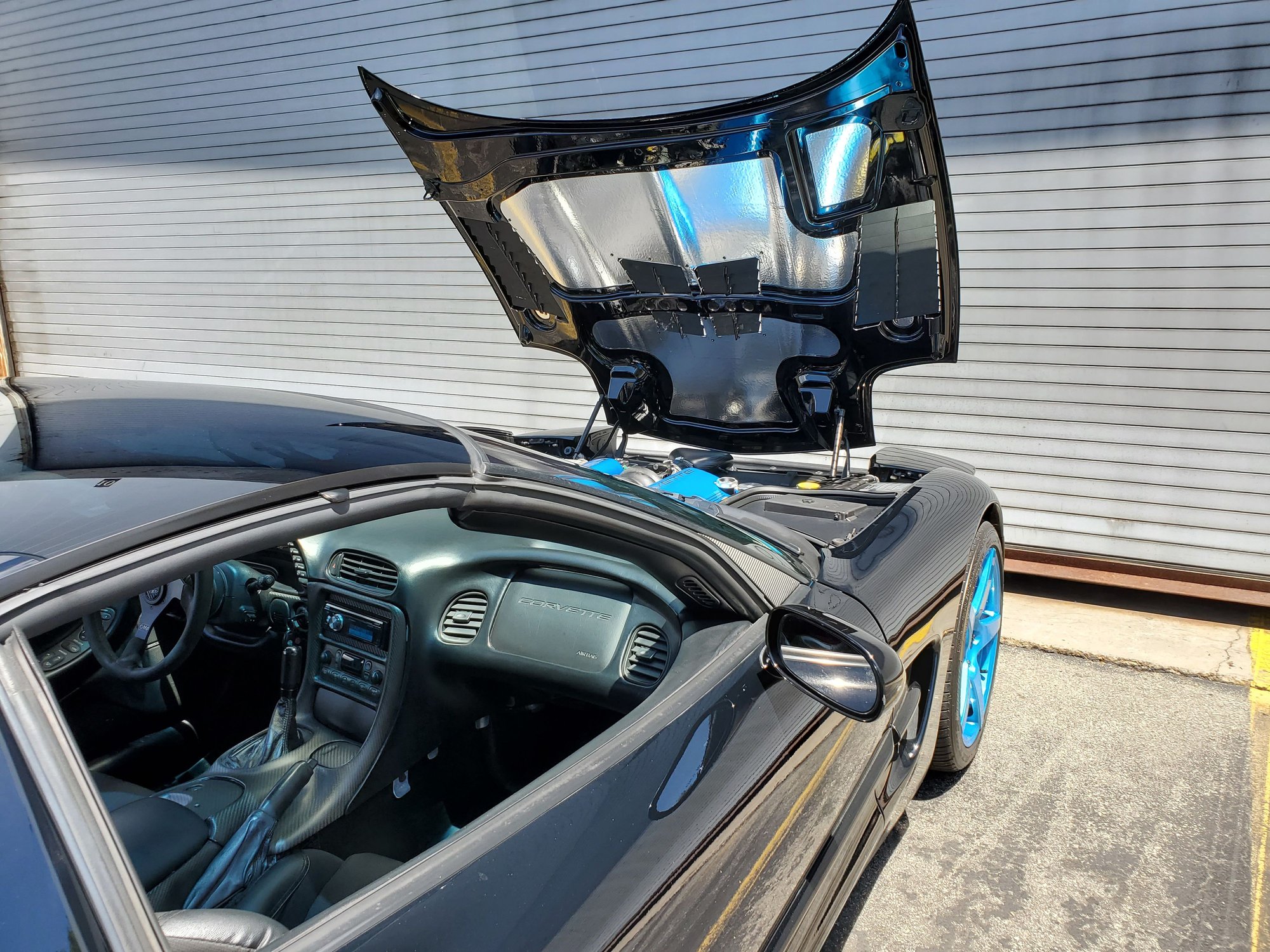 Trackspec C5 Corvette T1 Hood Louvers Kit (please post pics