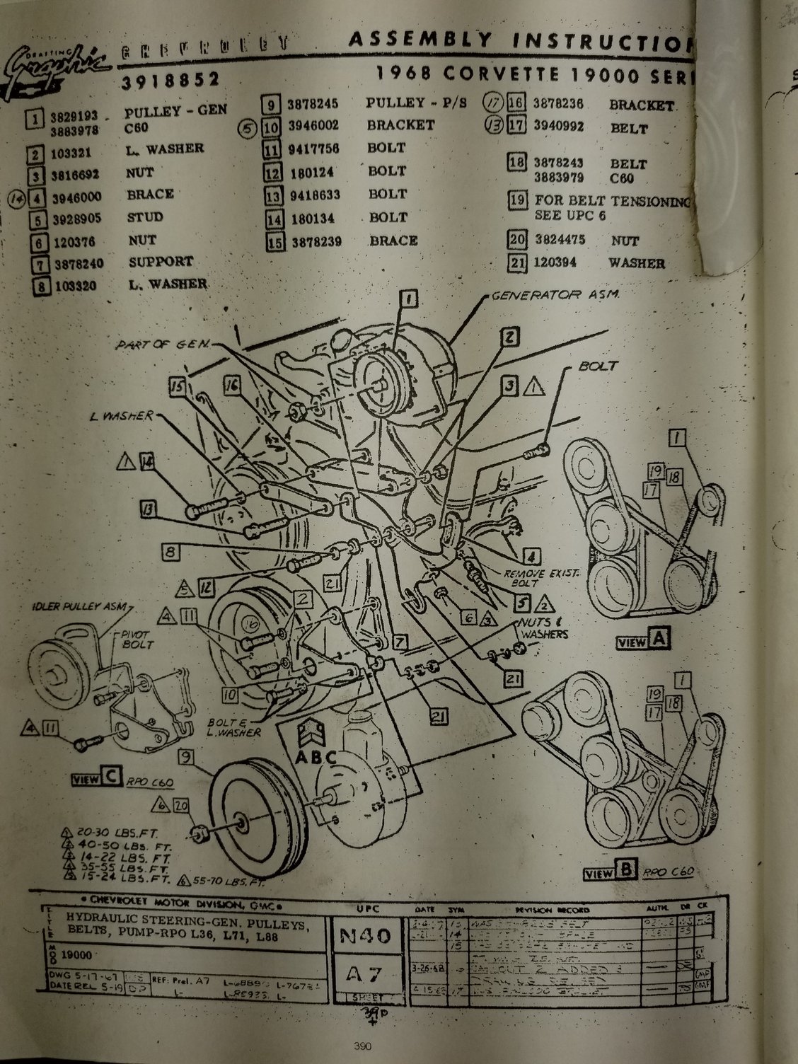 BBC Crank Pulley size CorvetteForum Chevrolet Corvette Forum Discussion