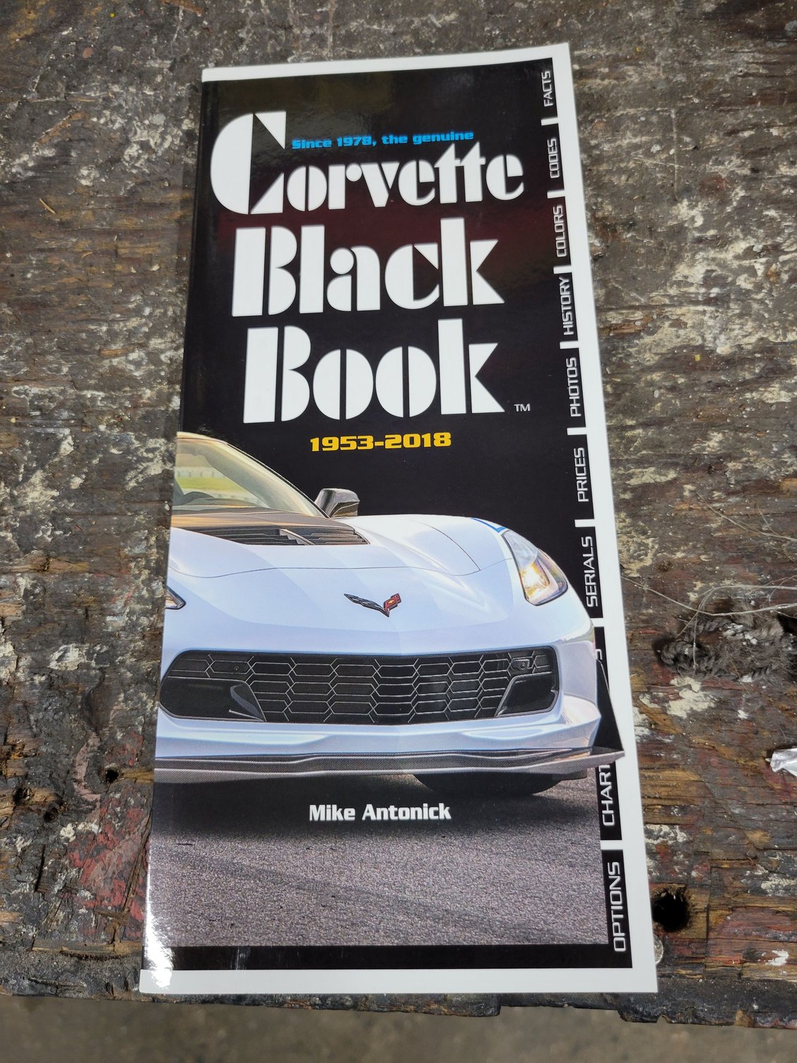 FS (For Sale) New Corvette Black Book CorvetteForum Chevrolet