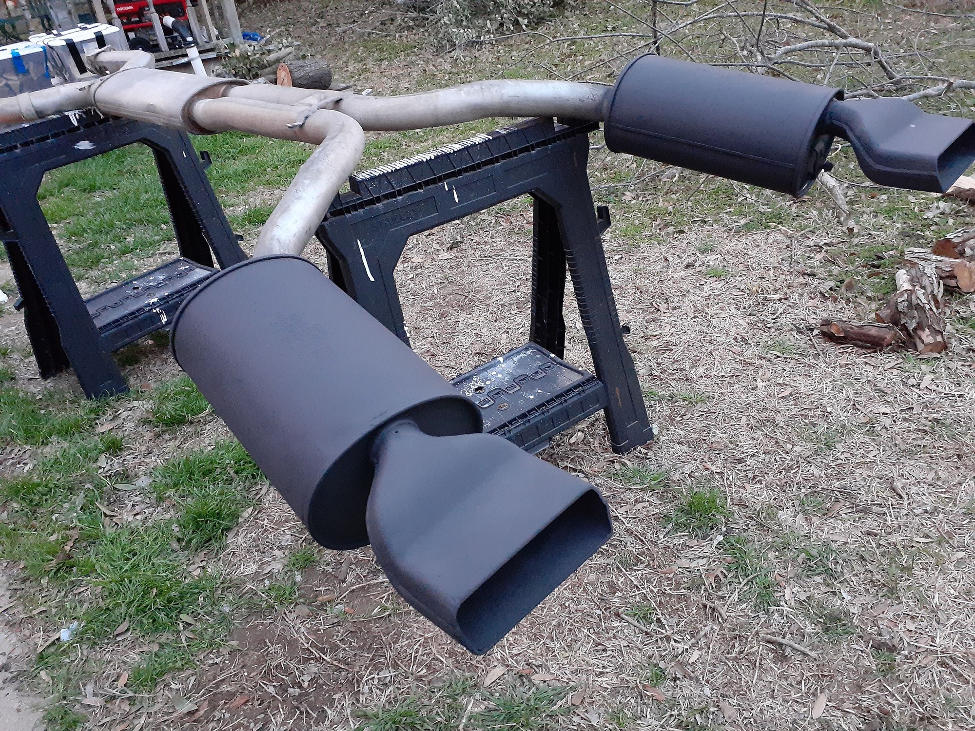 Touching up stock LT4 exhaust tips and mufflers CorvetteForum