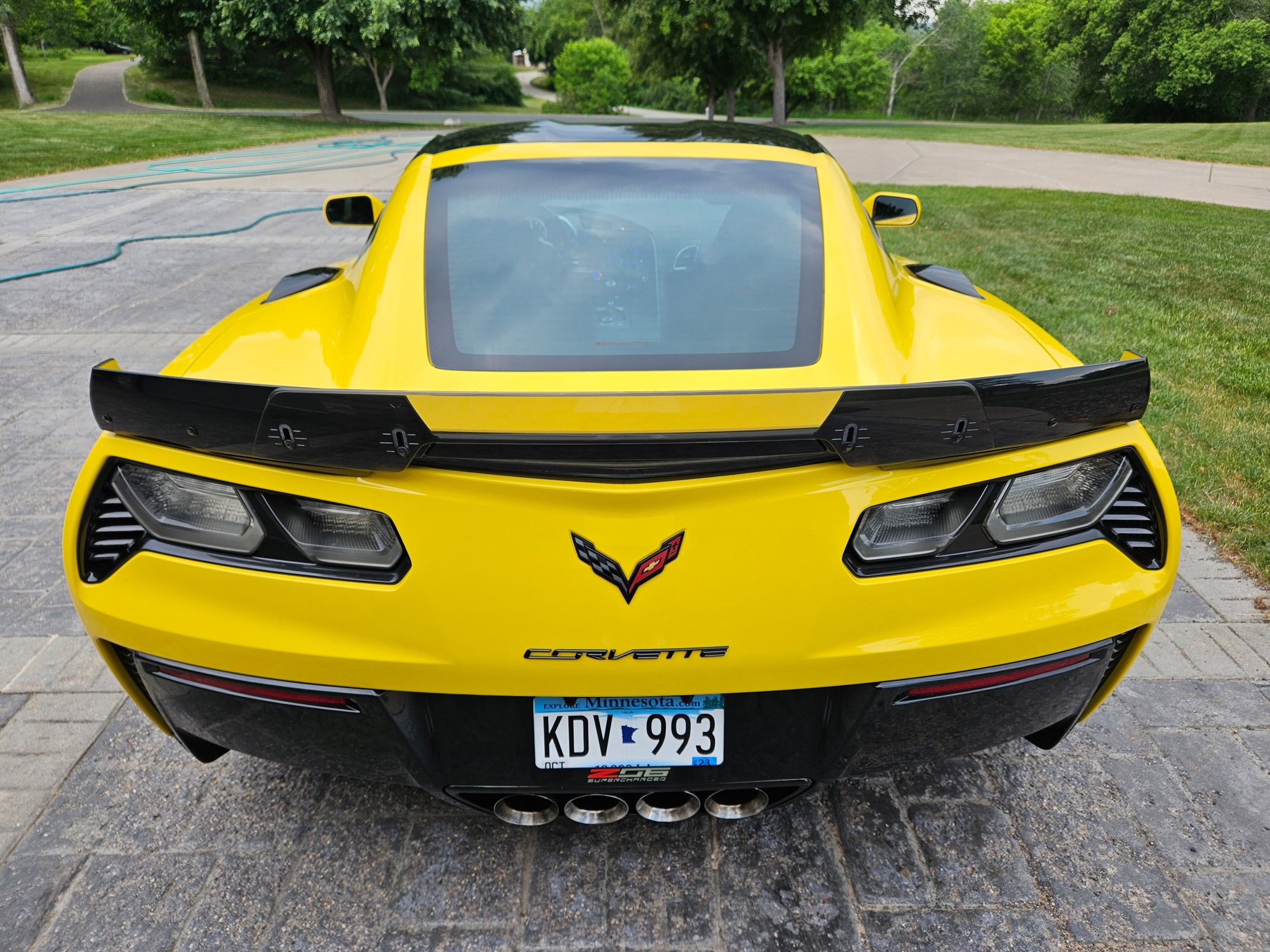 Fs For Sale 2016 Z06 With Z07 Package Auto 3lz Coupe Yellow Minnesota